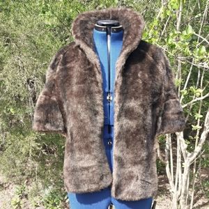 Vintage Regina Glenara by Glenoit Faux Fur Stole